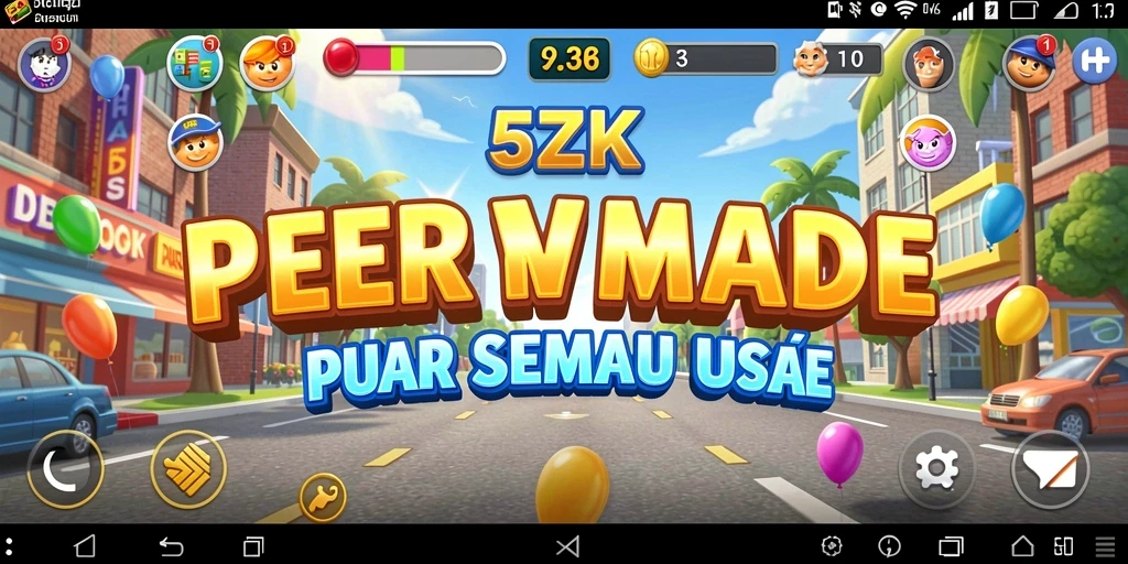 Screenshot gameplay <strong>5ZK</strong> menampilkan aksi seru dan grafis menawan.