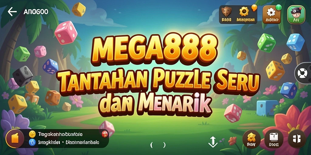 Gameplay puzzle MEGA888 yang menarik dan menantang.
