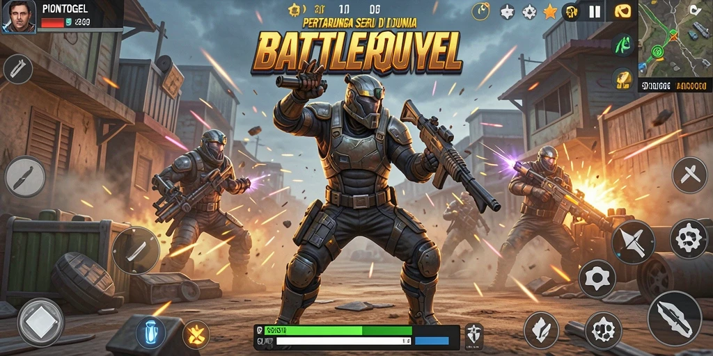 Gameplay PIONTOGEL yang menegangkan dan grafis memukau.