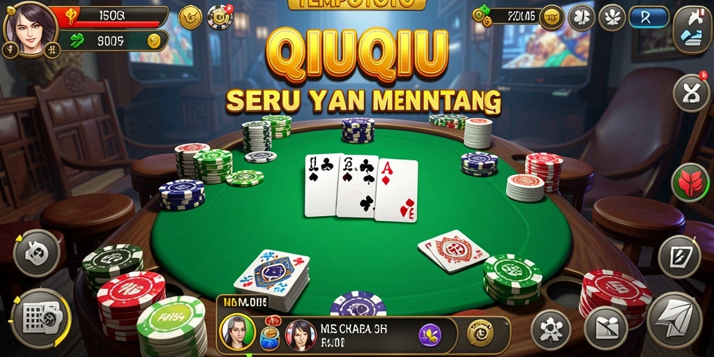 Gameplay seru TEMPOTOTO dalam aksi QiuQiu.